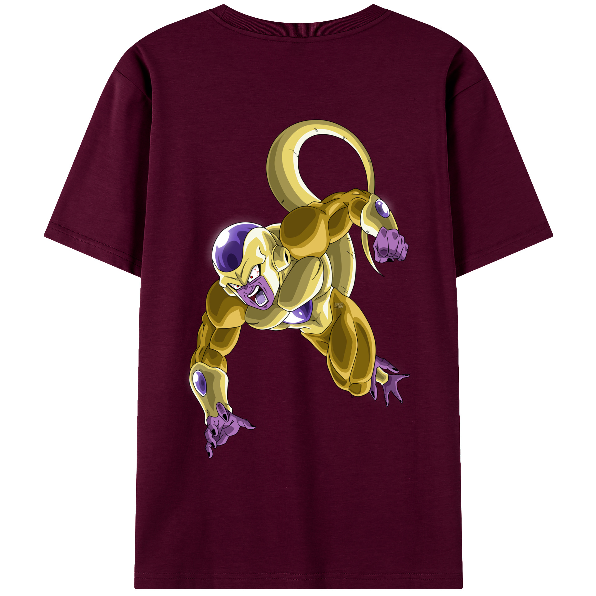 （画像用） ドラゴンボール フリーザ DRAGON BALL Frieza レディース半袖Tシャツ(バックプリント)